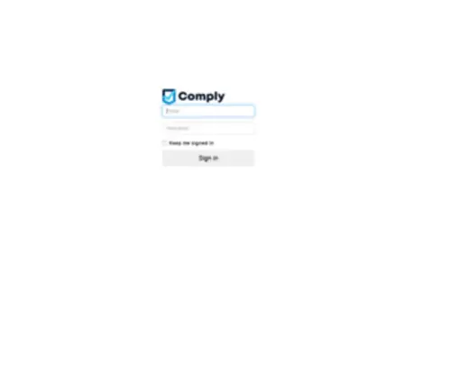 Comply.com(COMPLY portfolio of firms) Screenshot