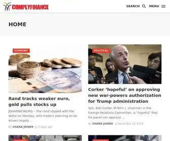 Complyfinance.com(Comply Finance) Screenshot