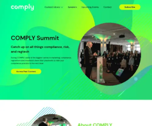 Complysummit.com(Complysummit) Screenshot