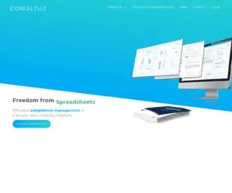 Complyup.com(Compliance Assessment Software and Documentation) Screenshot