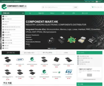 Components-Mart.kr(전자 부품 유통 업체) Screenshot