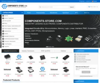 Components-Store.com(Electronic Components Distributor) Screenshot