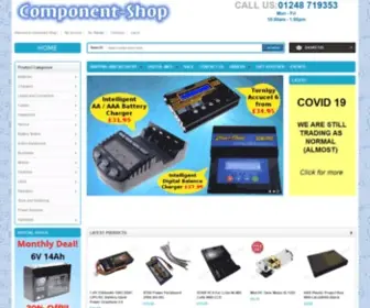 Componentshop.co.uk(Buy RC & ASG Batteries) Screenshot