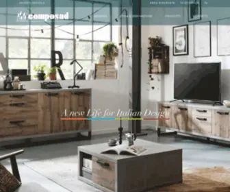 Composad.com(Mobili in kit in legno ecologico) Screenshot
