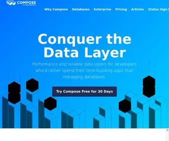 Compose.com(Cloud Database Platform) Screenshot