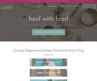 Composednutrition.com(Krista King) Screenshot