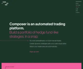 Composer.trade(Composer trade) Screenshot