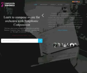 Composicionsinfonica.com(Cursos) Screenshot
