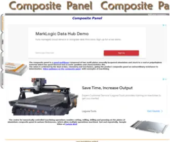 Compositepanel.eu(Composite panel) Screenshot