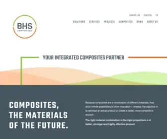 Compositesbhs.com(BHS Composites) Screenshot