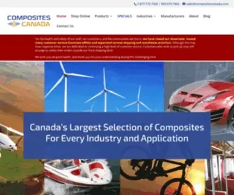 Compositescanada.com(Composites Canada) Screenshot