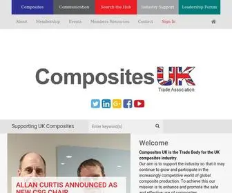 Compositesuk.co.uk(Trade Association for the UK Composites Industry) Screenshot