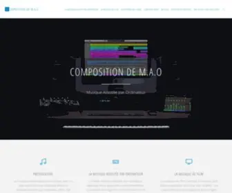 Compositiondemao.com(Apprendre la musique) Screenshot