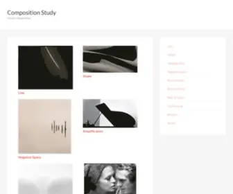 Compositionstudy.com(WordPress) Screenshot