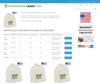 Compostablebags.com(Buy Online) Screenshot