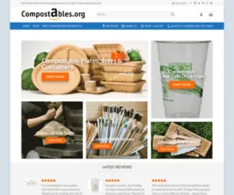 Compostables.org(Discount Compostable Products) Screenshot