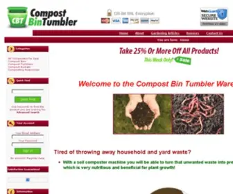 Compostbintumbler.com(Buy Compost Bins & Tumblers on Sale @ Compost Bin Tumbler) Screenshot