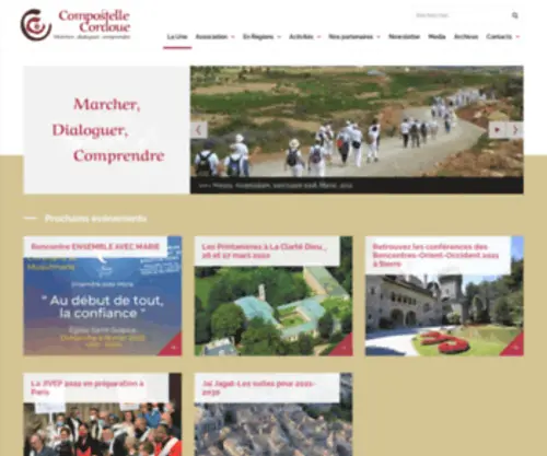 Compostelle-Cordoue.org(La Une) Screenshot