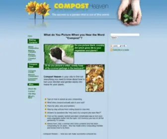 Compostheaven.com(Compost Tricks to Make Rotting Easy) Screenshot