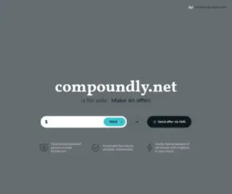 Compoundly.net(Forsale Lander) Screenshot