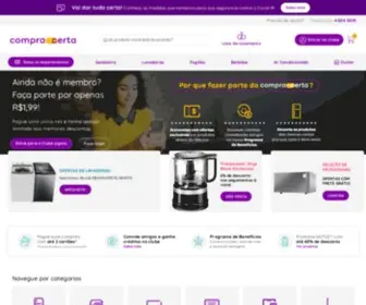 Compracerta.com.br(Encontre tudo o que casa com a sua casa) Screenshot