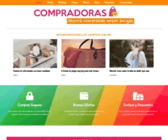 Compradoras.com(Inicio) Screenshot