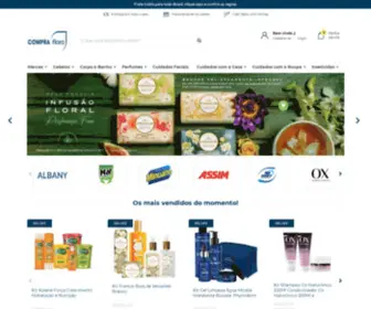 Compraflora.com.br(Cosméticos) Screenshot