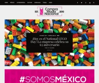 Compramodanacional.com(Compra Moda Nacional) Screenshot