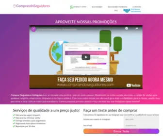 Comprandoseguidores.com(Comprando Seguidores) Screenshot