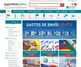 Comprarbanderas.es(Comprar Banderas de países del mundo) Screenshot