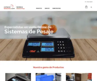 Comprarbasculas.com(Comprar básculas) Screenshot