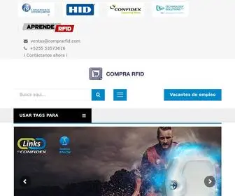 Comprarfid.com(Somos mayoristas de RFID en México) Screenshot