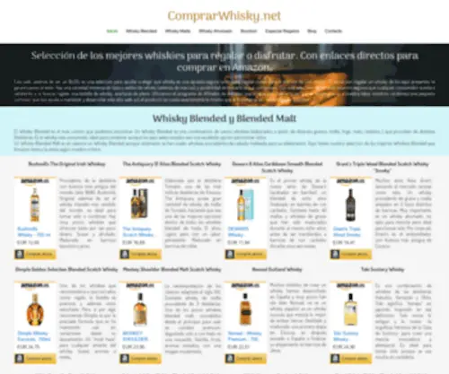 Comprarwhisky.net(Inicio) Screenshot