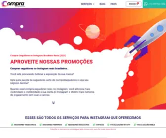 Compraseguidores.com.br(Compraseguidores) Screenshot
