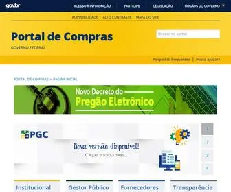Comprasgovernamentais.gov.br(Comprasgovernamentais) Screenshot
