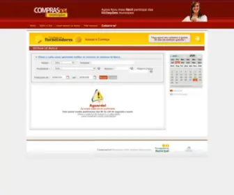 Comprasnetmunicipios.com.br(Municípios) Screenshot