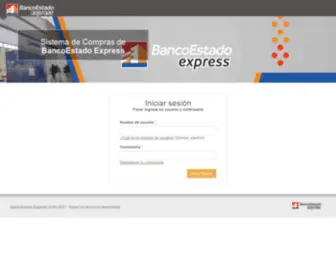 Comprasse.cl(Sistema de Compras de BancoEstado Express) Screenshot