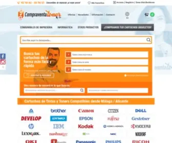 Compraventatoner.com( Tienda Cartuchos Tintas y Toners Málaga) Screenshot