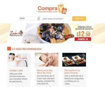 Compraya.ec(Compraya descuentos de otro mundo) Screenshot