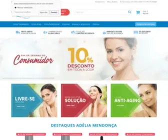 Compreadeliamendonca.com.br(Os melhores produtos de Cosmiatria científica) Screenshot