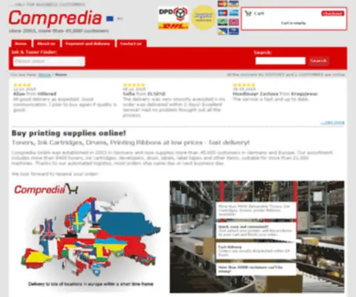 Compredia.com(Compredia) Screenshot