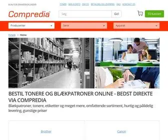 Compredia.dk(Blæk) Screenshot
