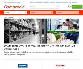 Compredia.eu(Your Specialist for Toner) Screenshot