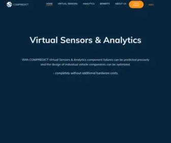 Compredict.ai(Measure more with Virtual Sensors) Screenshot