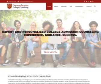 Comprehensivecollegeconsulting.com(Comprehensive College Consulting) Screenshot