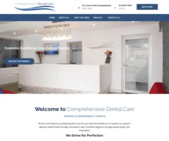 Comprehensivedentistry.com.au(Family Dentists in Queanbeyan) Screenshot