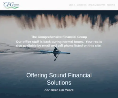 Comprehensivefinancialgroup.com(The Comprehensive Financial Group) Screenshot