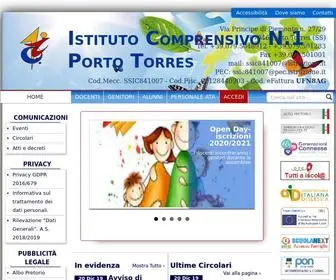 Comprensivo1Portotorres.edu.it(Porto Torres) Screenshot