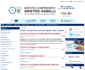 Comprensivogabellibari.edu.it(Sito web istituzionale Istituto Comprensivo Statale Aristide Gabelli) Screenshot