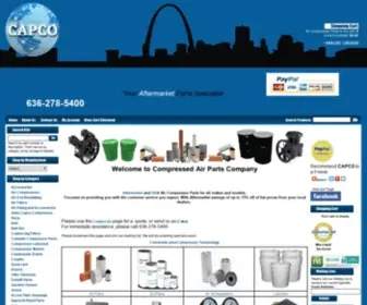 Compressedairpartscompany.com(Compressed Air Parts Company) Screenshot